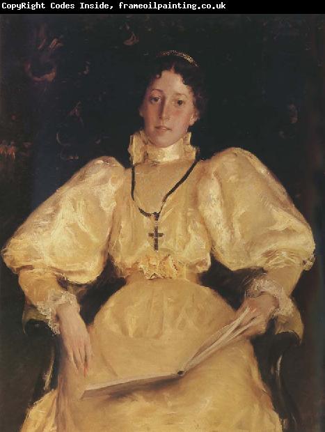 William Merritt Chase Golden noblewoman